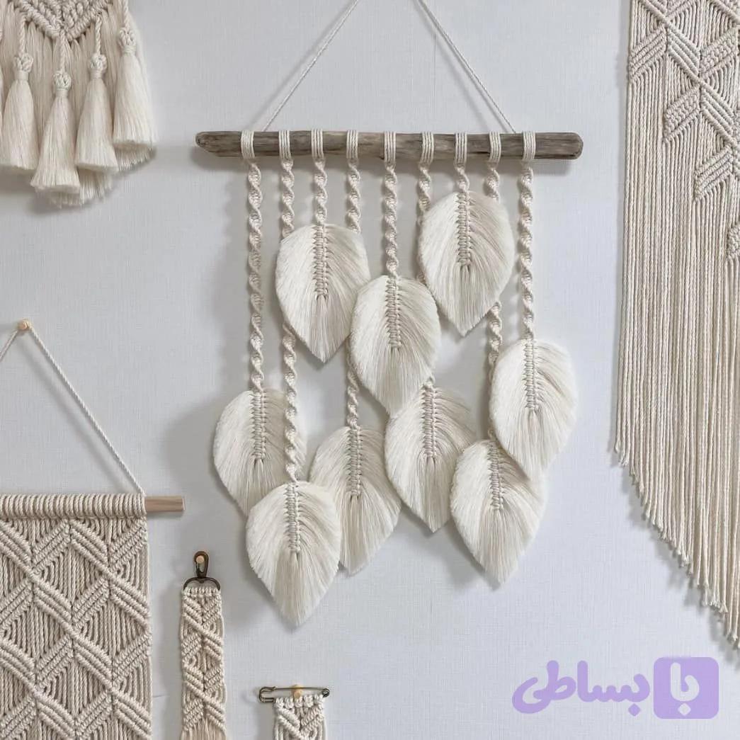 آویز دیواری مکرومه
