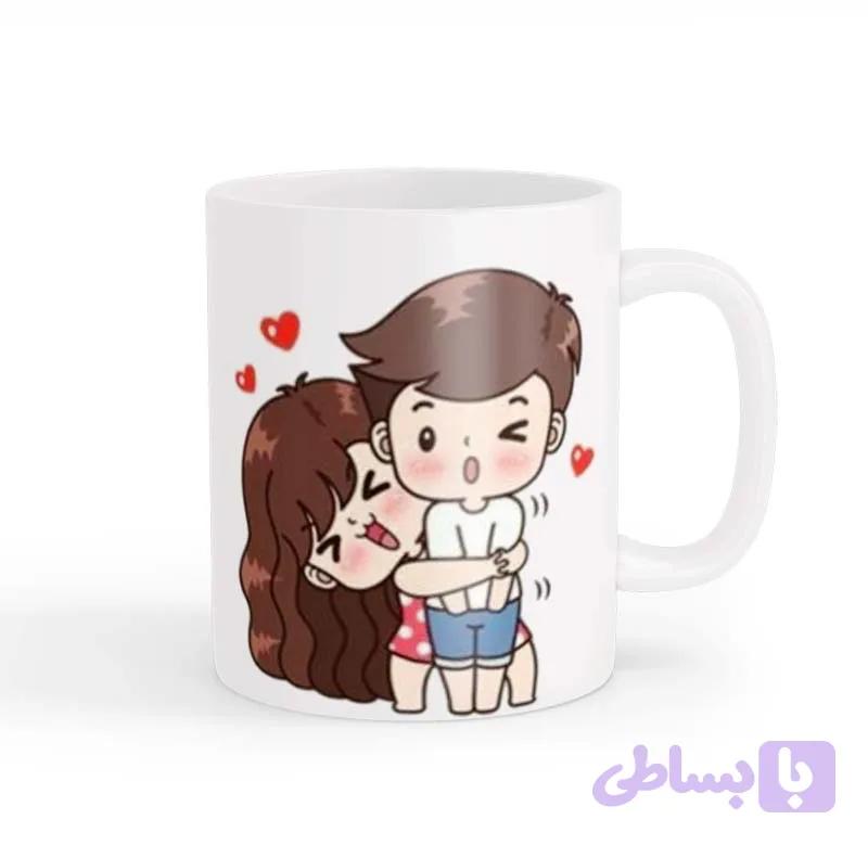 ماگ طرح زوج عاشق 046