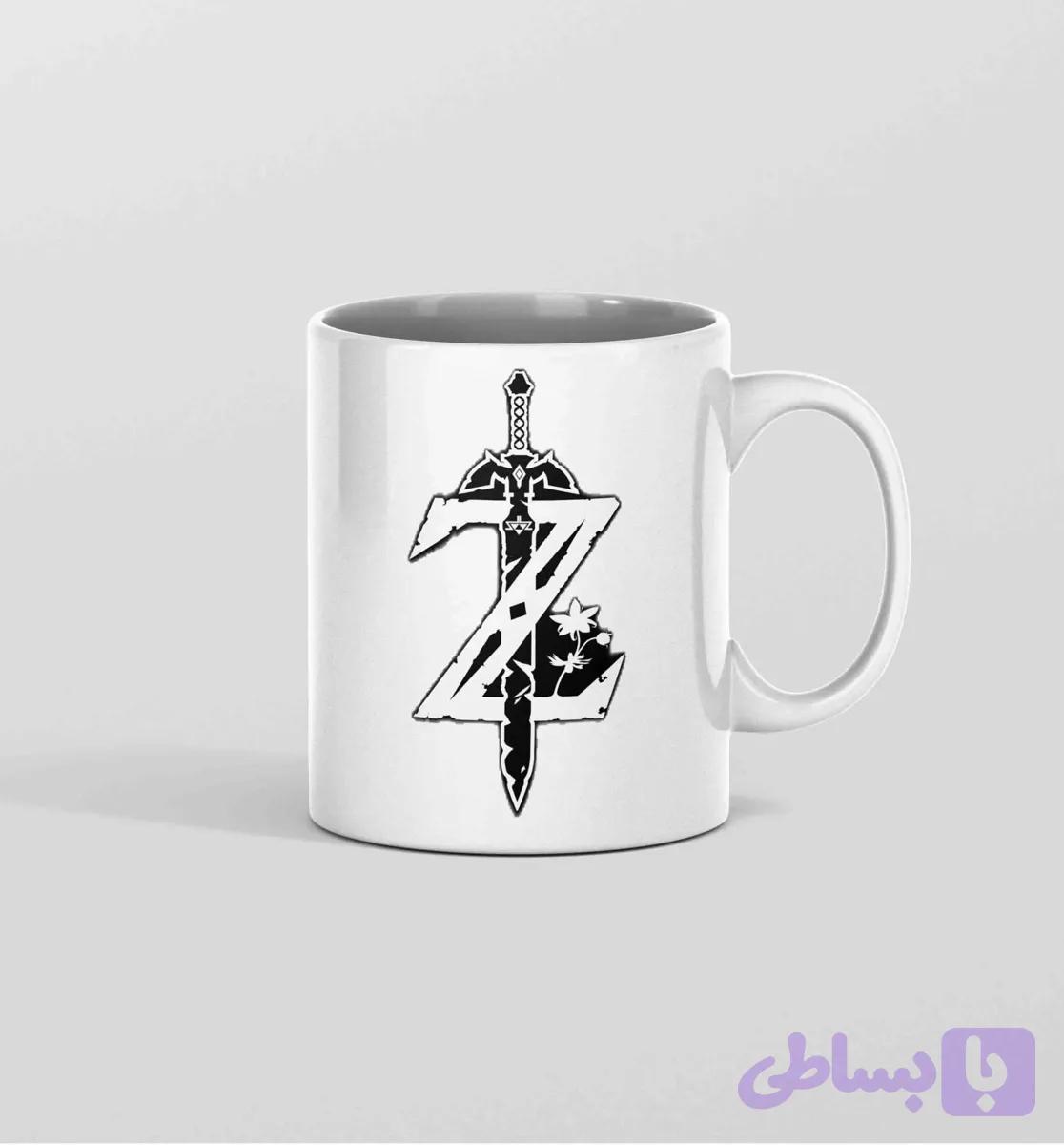 ماگ شمشیر با حرف Z