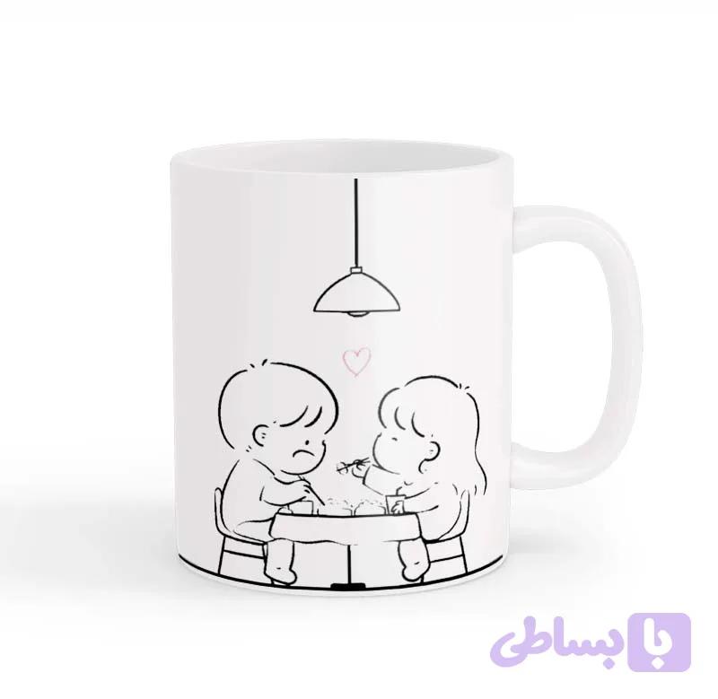 ماگ تصویر زوج عاشق 034