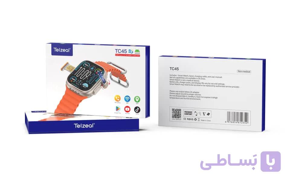 ساعت هوشمند سیم کارت خور Telzeal TC45 — تصویر 1