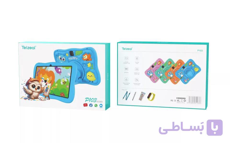 تبلت کودک telzeal p103 |تبلت 10 اینچی |حافظه 32 رم 6 — تصویر 1
