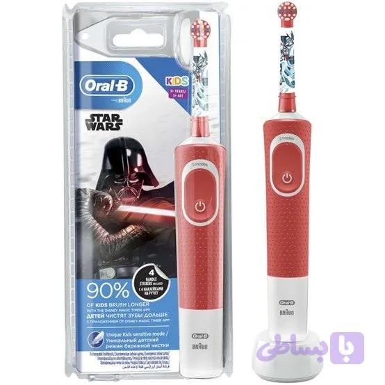 مسواک برقی قابل شارژ اورال بی مدل Star Wars