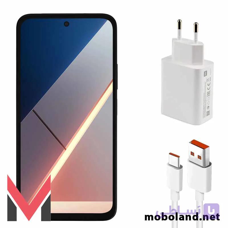 شارژر اصلی شیائومی پوکو Poco M7 4G — تصویر 1