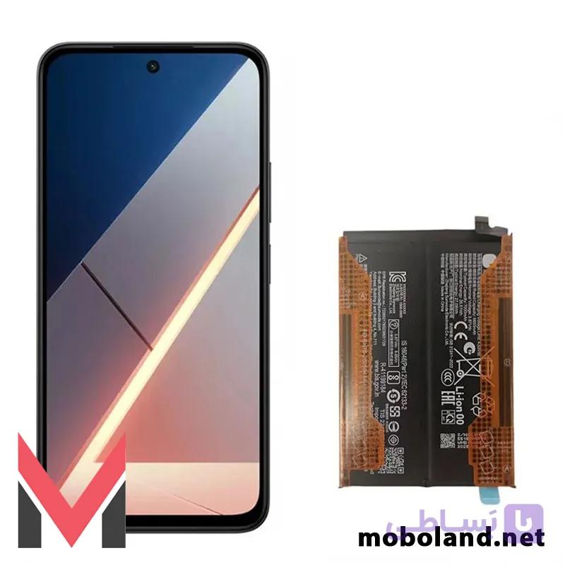 باتری اصلی شیائومی پوکو ام 7 Xiaomi Poco M7 مدل BN70 — تصویر 1
