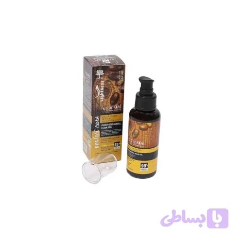 سرم مو روغن آرگان لایتنس اورجینال حجم ۱۰۰ میل | براق‌کننده، ضد موخوره و محافظت‌کننده در برابر حرارت و آلودگی