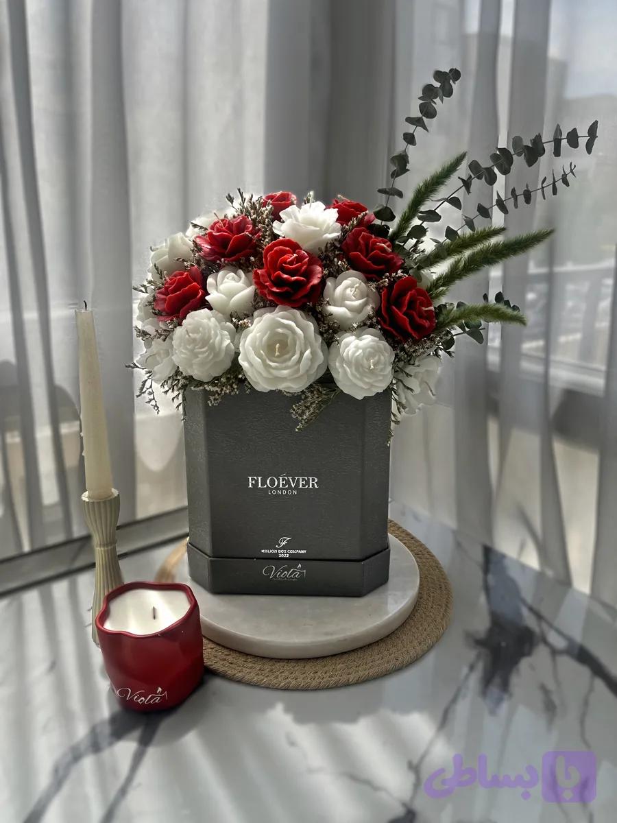 باکس گل رز جاودان طوسی