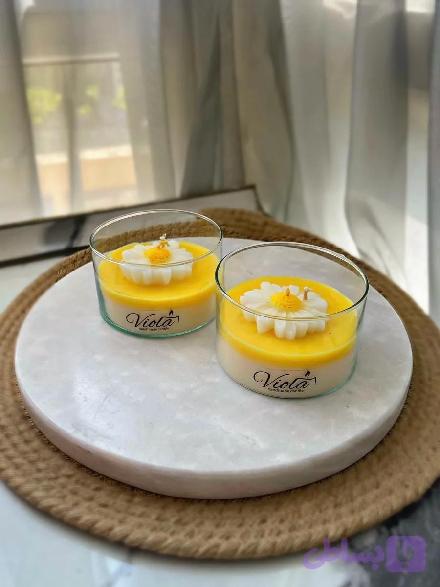 مینی جار گل بابونه