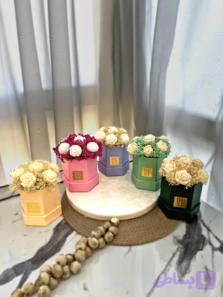 باکس گل سایز مینی جاودان