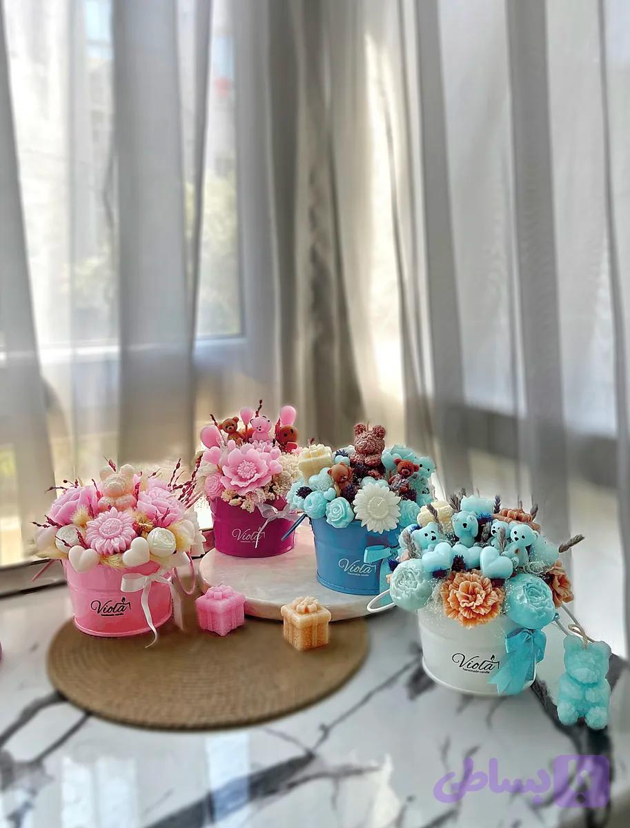 باکس گل جاودان تدی