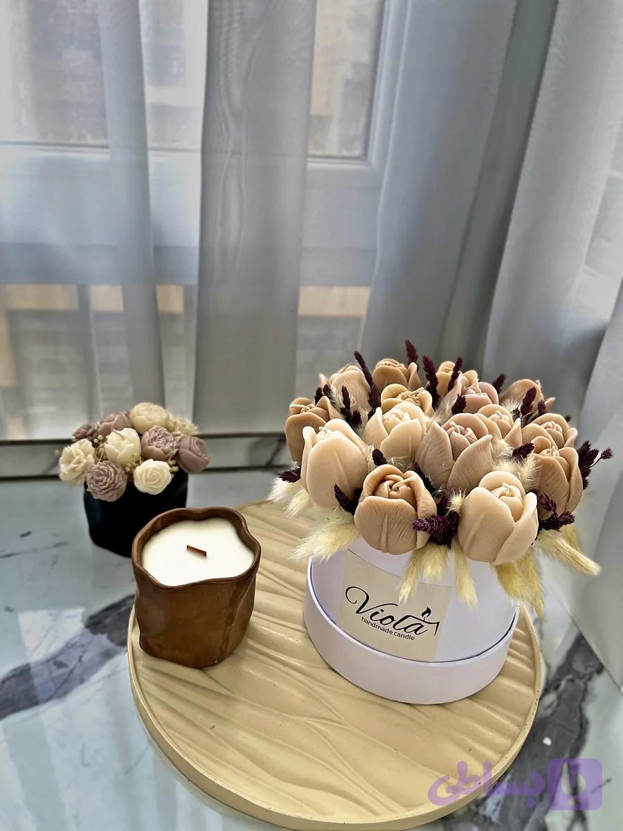 باکس گل لاله جاودان