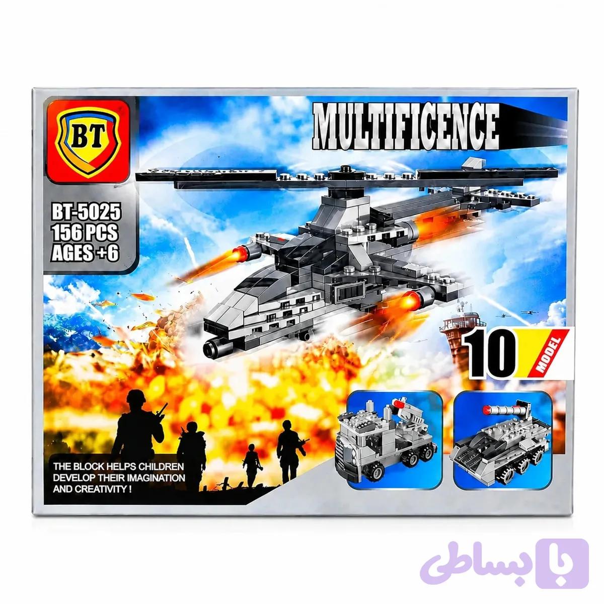 لگو 10in1 طرح جنگی برند banartoy 156 تکه کد A227 — تصویر 1