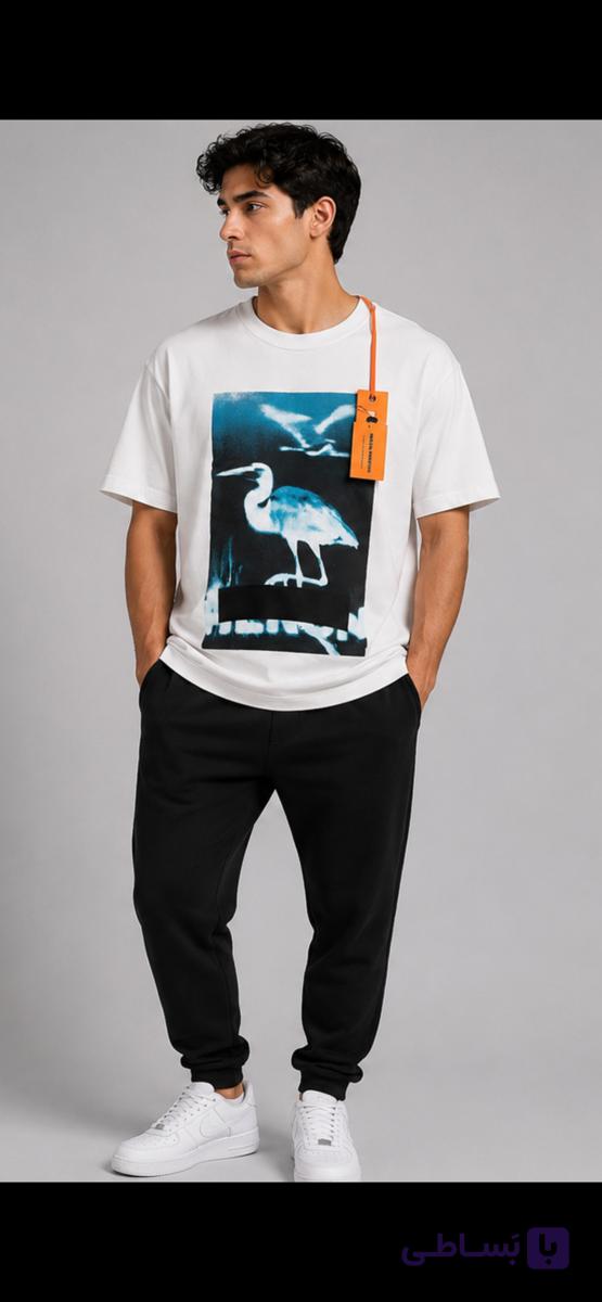 تیشرت مردانه وارداتی برند Heron Preston