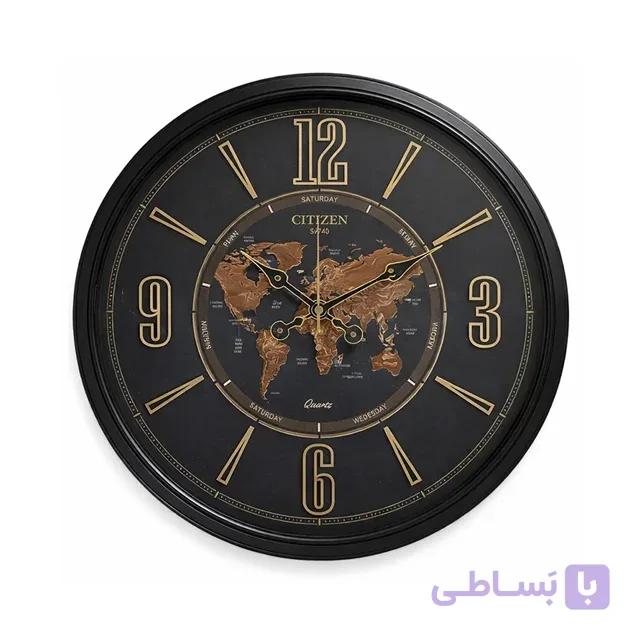 ساعت دیواری سیتیزن مدل نقش جهان S700