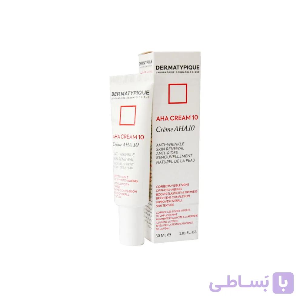 کرم لایه بردار AHA 10 درماتیپیک حجم 30 میلی لیتر