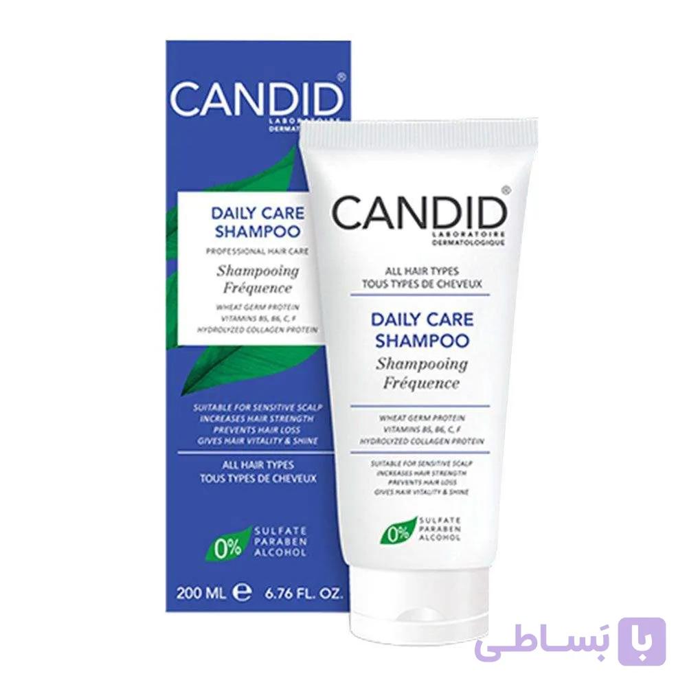 شامپو روزانه کاندید حجم 200 میلی لیتر