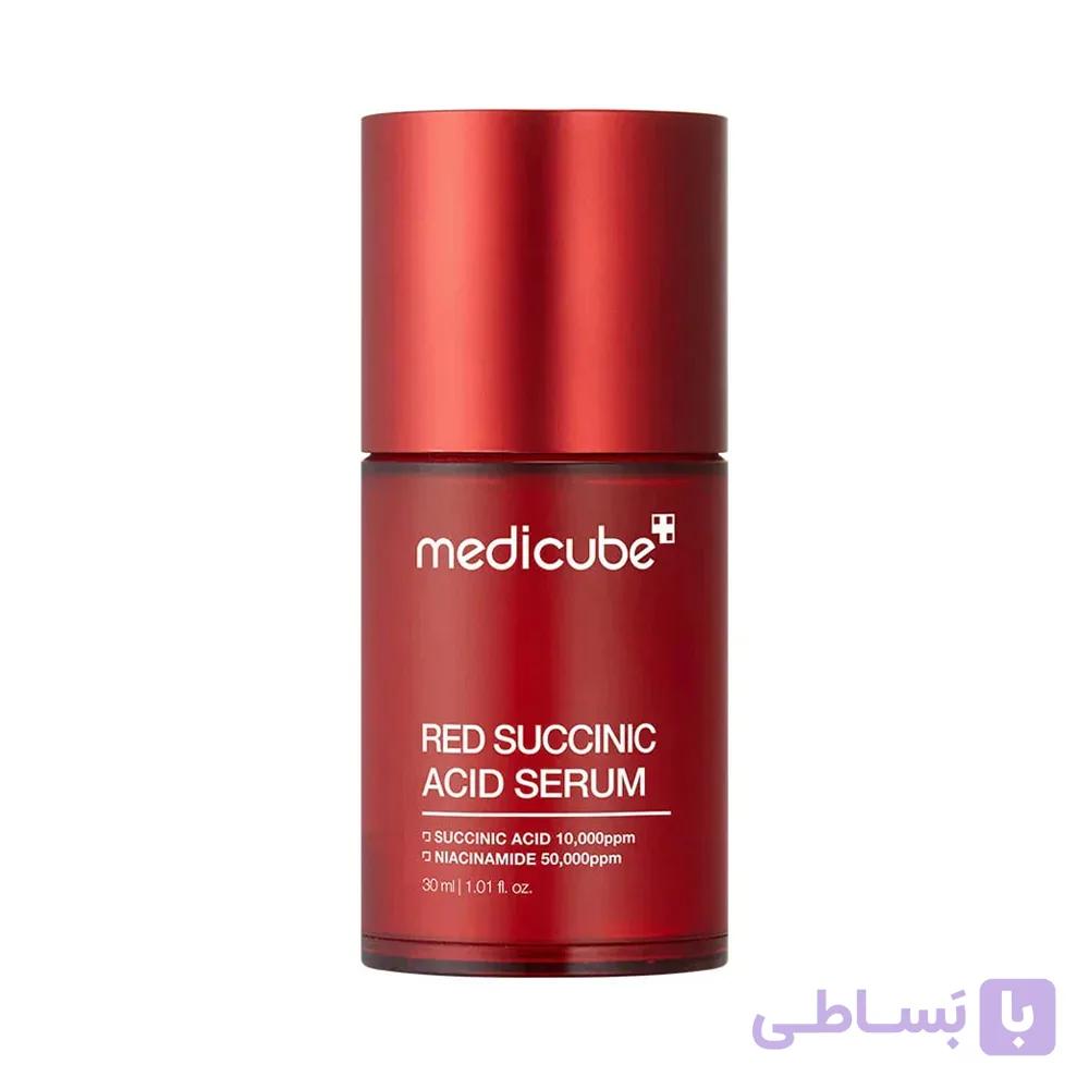 سرم قرمز ضد جوش و روشن کننده سوکسینیک اسید مدی کیوب Medicube Red Succinic Acid Serum — تصویر 1
