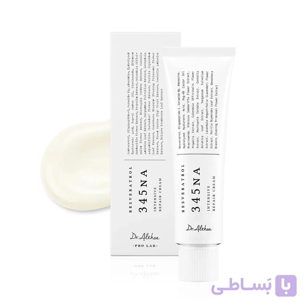 کرم مرطوب کننده و تسکین دهنده 345 دکتر آلتیا Dr. Althea 345 Relief Cream — تصویر 1