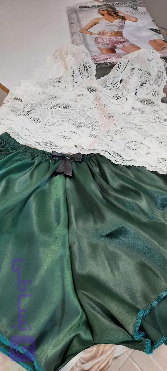 لباس خواب گیپور و ساتن آمریکایی،تا سایز ۴۶