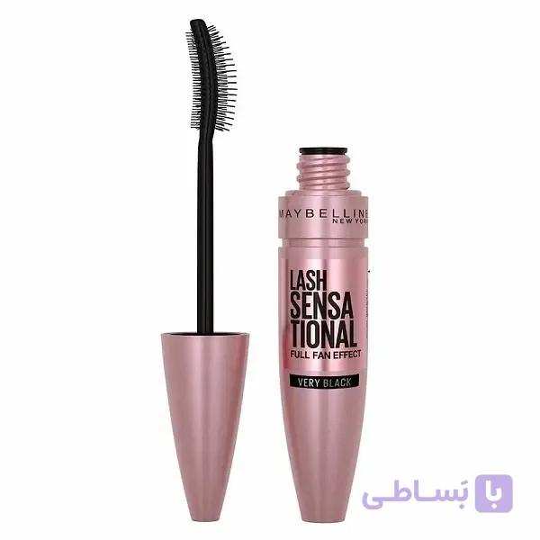 ریمل لش سنسشیال Very Black میبلین