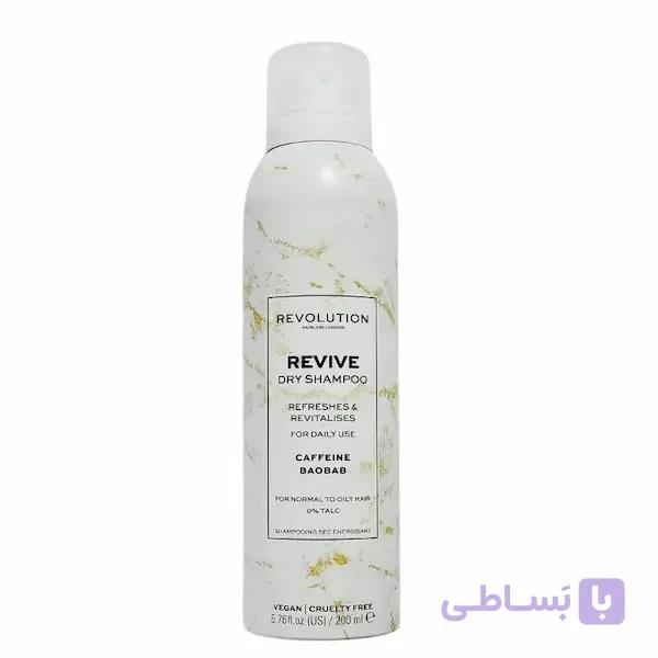 شامپو خشک احیاکننده و تازه‌کننده مو رولوشن Revolution Haircare Revive — تصویر 1