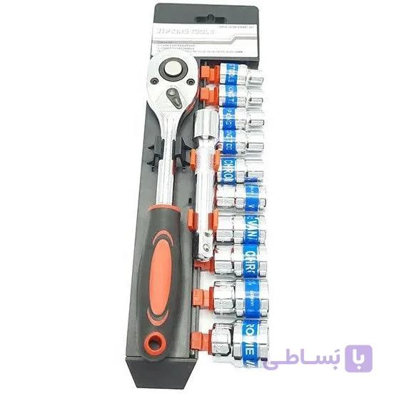 ست بکس و جغجغه VIP KING TOOLS سفارش المان | مجموعه آچار بکس خودرو و تعمیرات