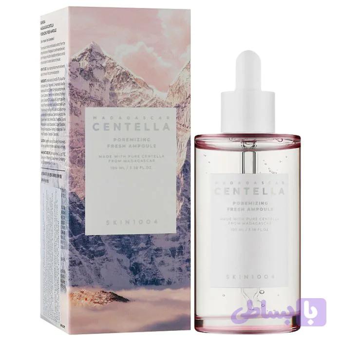 سرم کنترل و کوچک کننده منافذ سنتلا ماداگاسکار SKIN 1004 Poremizing Fresh Ampoule