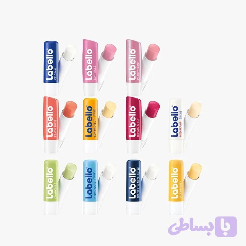 بالم لب آب رسان و مرطوب‌کننده لبلو_Labello Lip Balm Stick