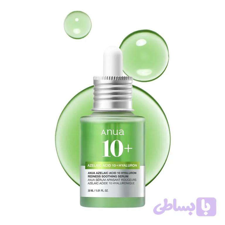 سرم آزلائیک اسید 10% و هیالورون آنوا Anua Azelaic Acid 10+ Hyaluron Soothing Serum 30Ml