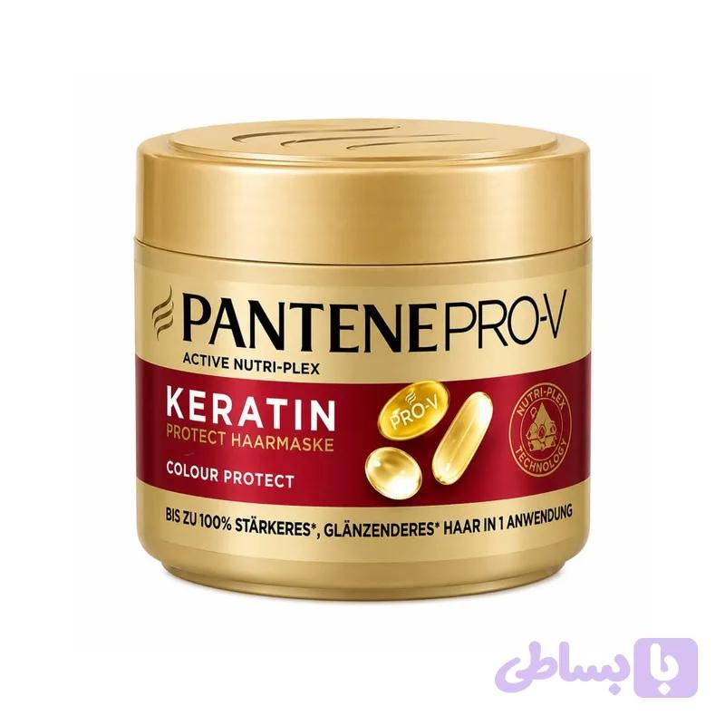 ماسک تثبیت کننده رنگ مو پنتن مدل Colour Protect مناسب برای انواع مو حجم 300 میلی لیتر