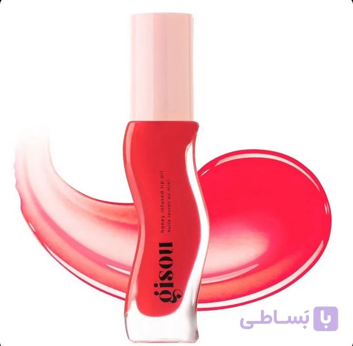 روغن لب عسل گیسو با طعم توت فرنگی strawberry sorbet حجم 8 میل