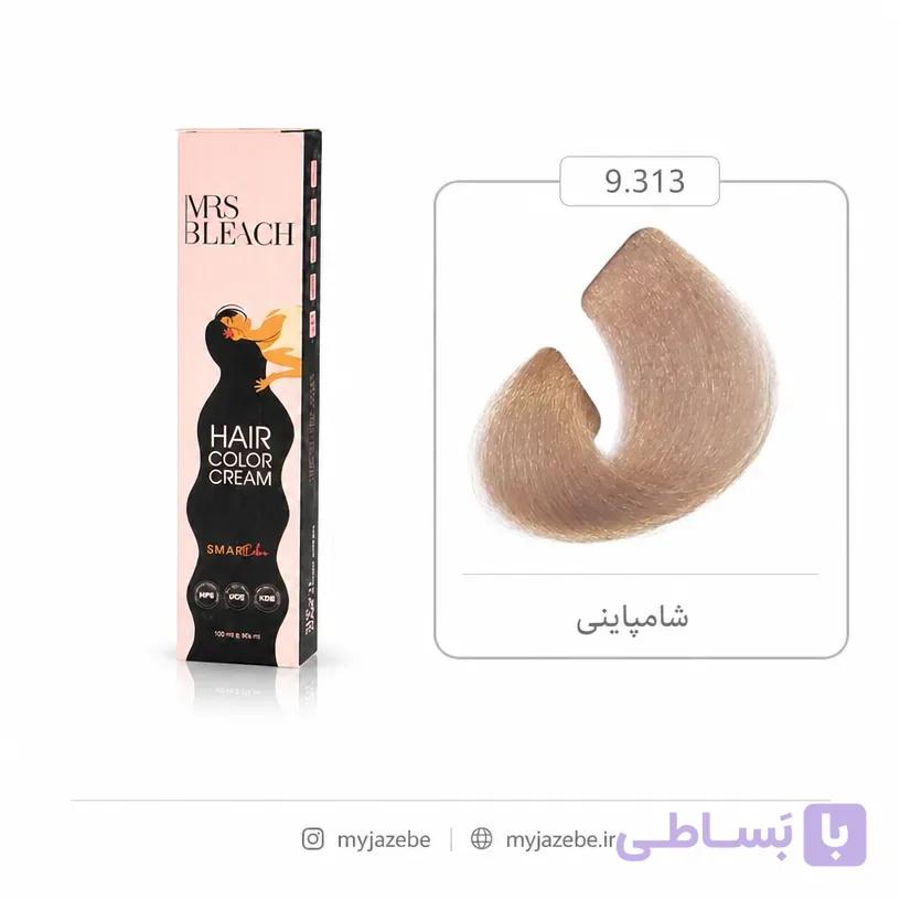 رنگ مو مرس بلیچ 9.313 شامپاینی