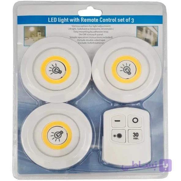 چراغ زیر کابینتی ریموت دار — تصویر 1