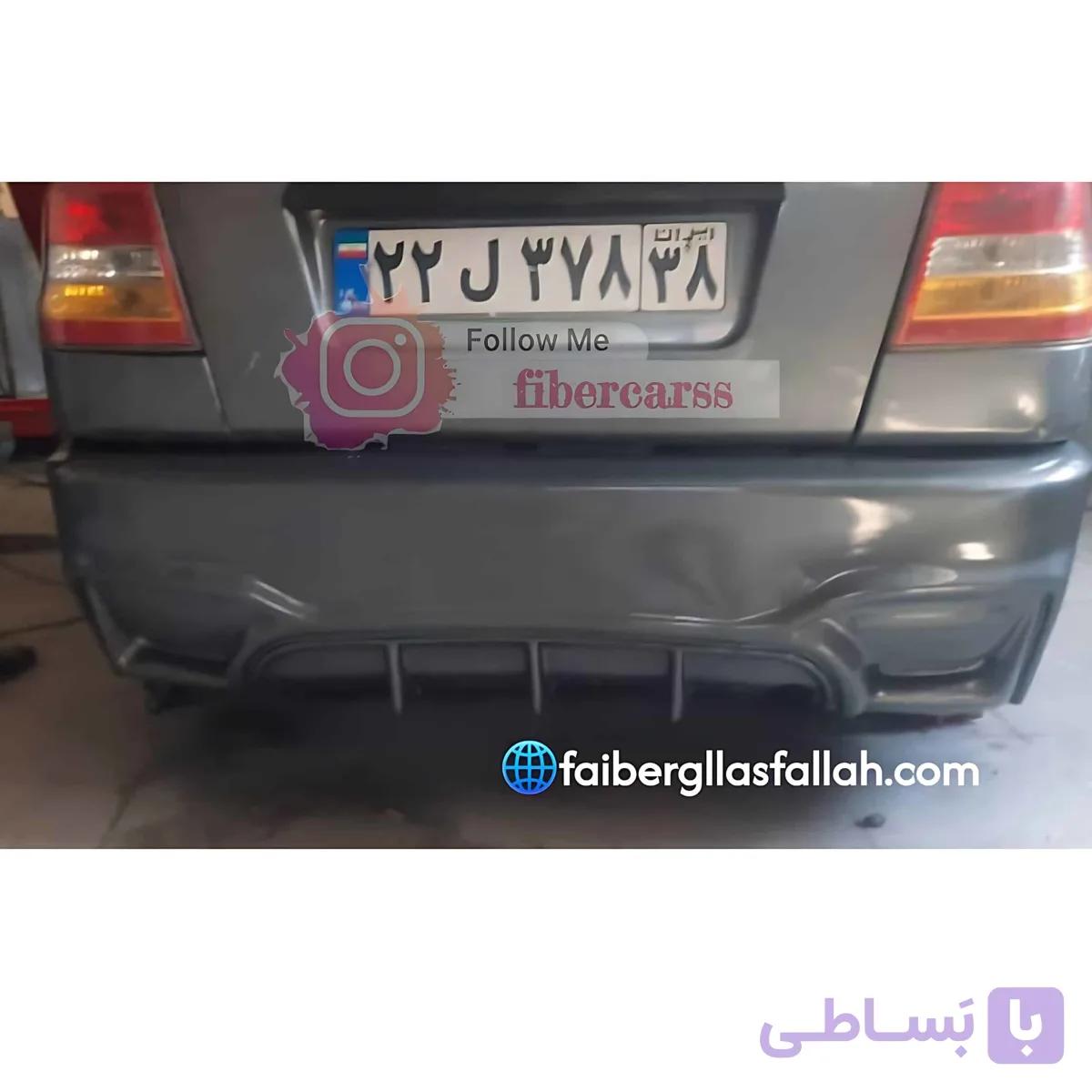 سپر اسپرت عقب پراید 141خام ضخامت بالا
