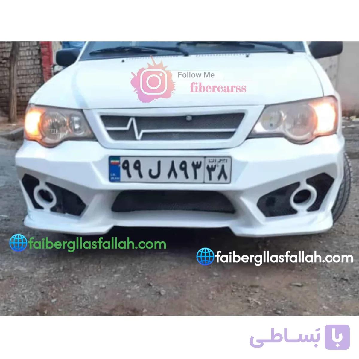 سپر اسپرت جلو پراید 111 خام ضخامت بالا