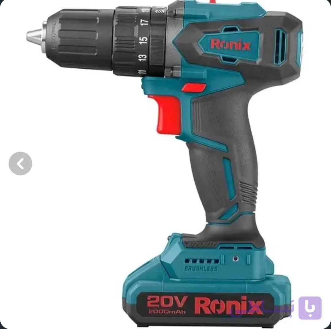 کیت دریل پیچ گوشتی چکشی شارژی رونیکس مدل 8900K — تصویر 1