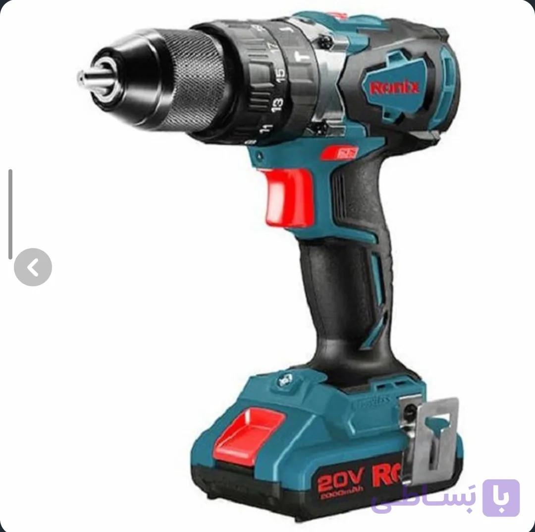 کیت دریل پیچ گوشتی شارژی رونیکس مدل 8905K — تصویر 1