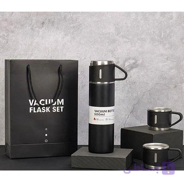 فلاسک مدل 3 کاپ Vacuum گنجایش 0.5 لیتر — تصویر 1
