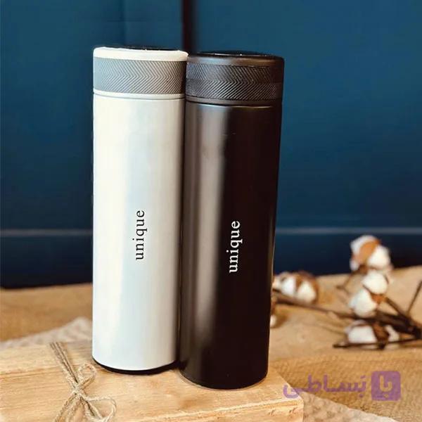 فلاسک درجه دار درب سلیکونی