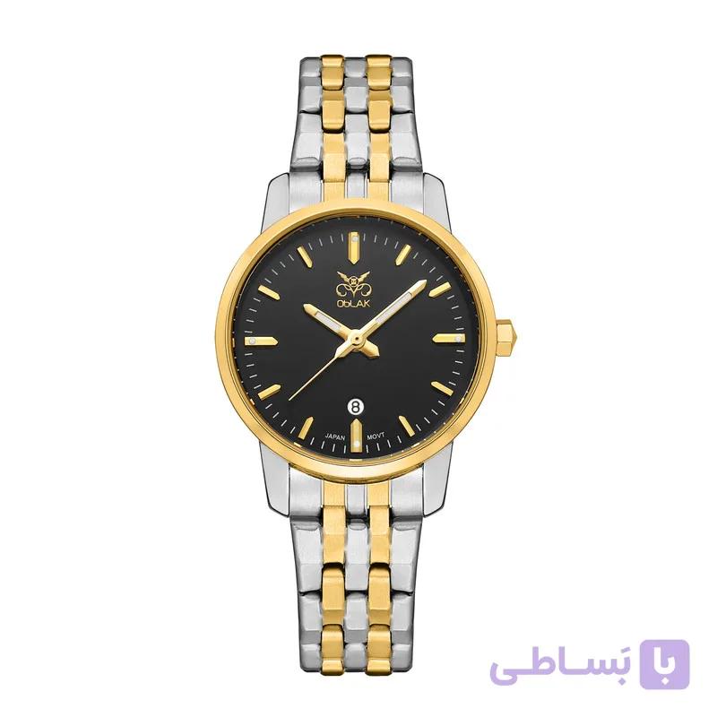 ساعت مچی عقربه ای زنانه اوبلاک مدل 72701