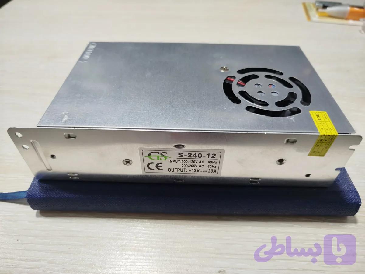 منبع تغذیه سوییچینگ20A-220/12