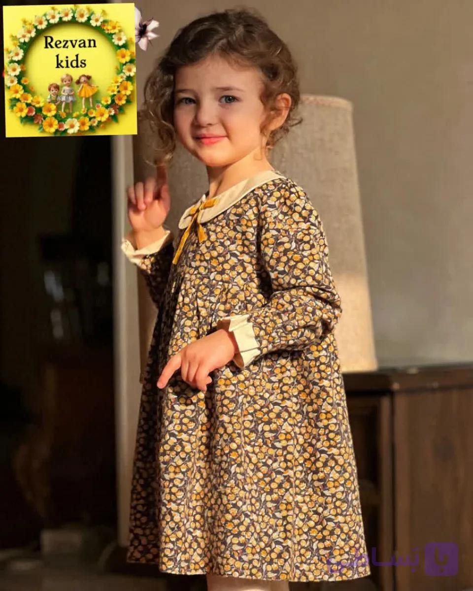 پیراهن دخترانه(مناسب سن ۲ تا ۱۰ سال) — تصویر 1
