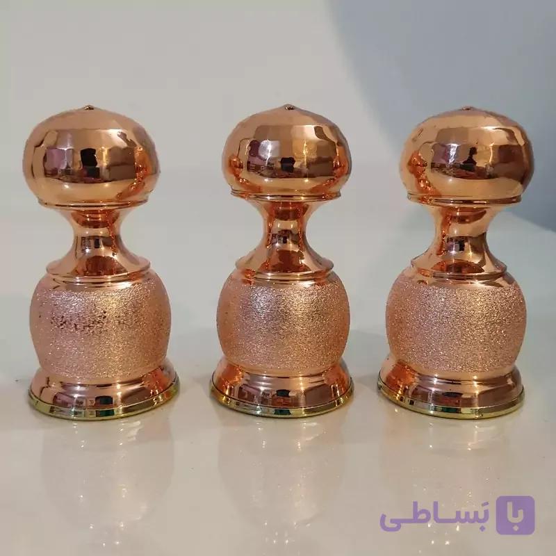 نمکدان مسی سه عددی دست ساز نانو شده