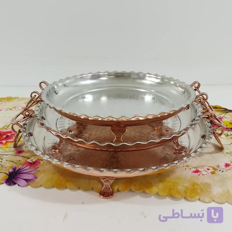 مجمع دسته پایه دار مسی زنجان رنگ ثابت قطر 30