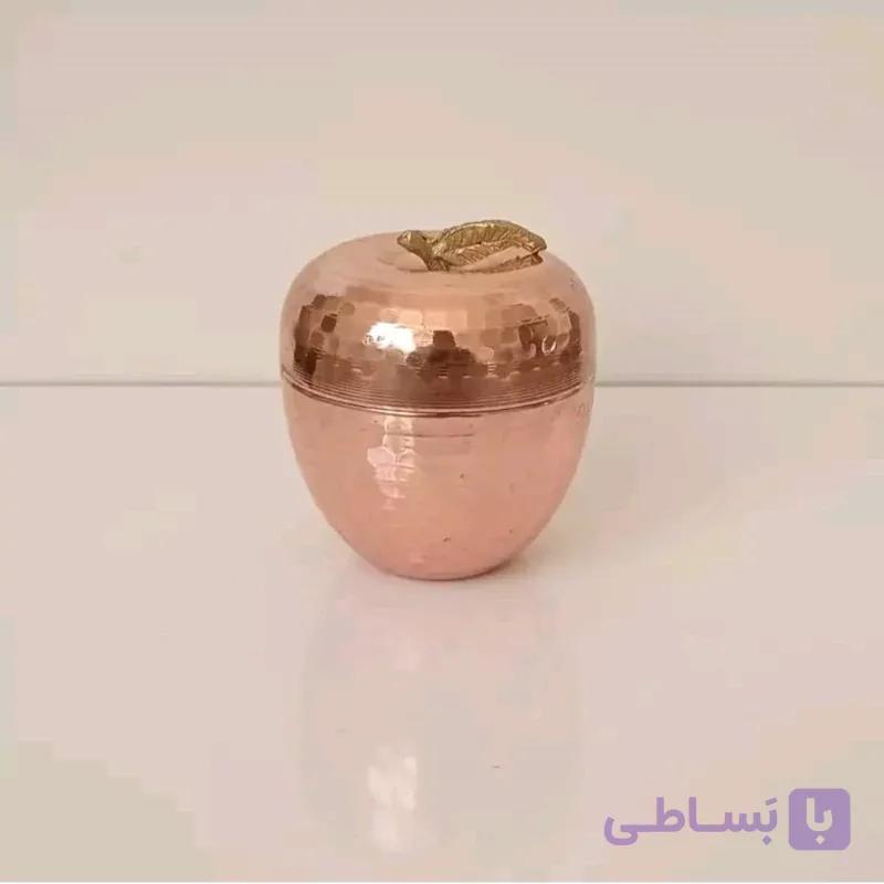 انار یا سیب نقلی 5 عددی مسی دست ساز زنجان مدل چکشی