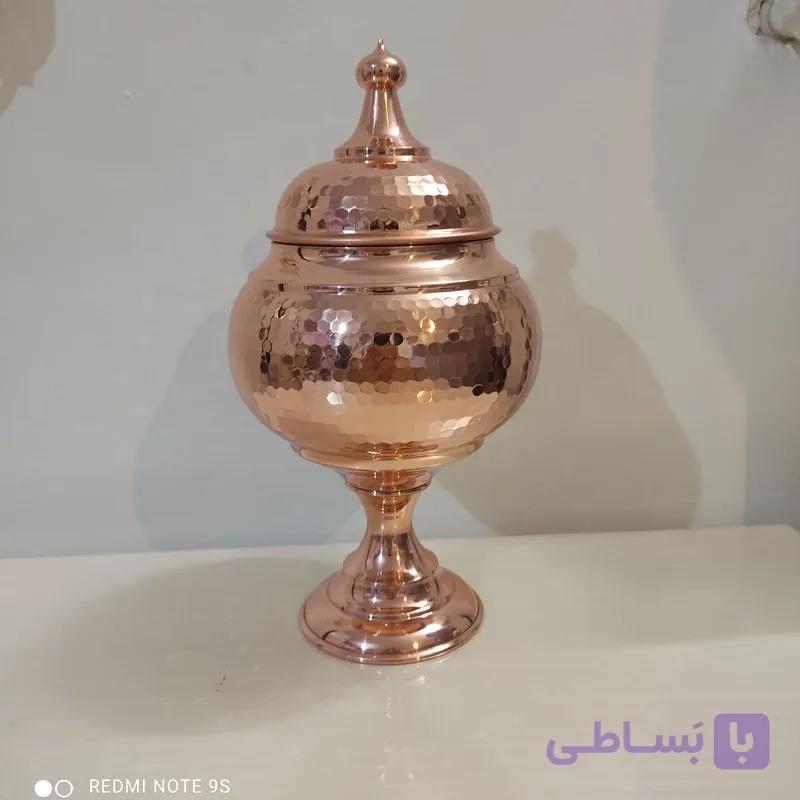 شکلات خوری گنبدی چکشی داخل قلع با برند فضلی نانو شده