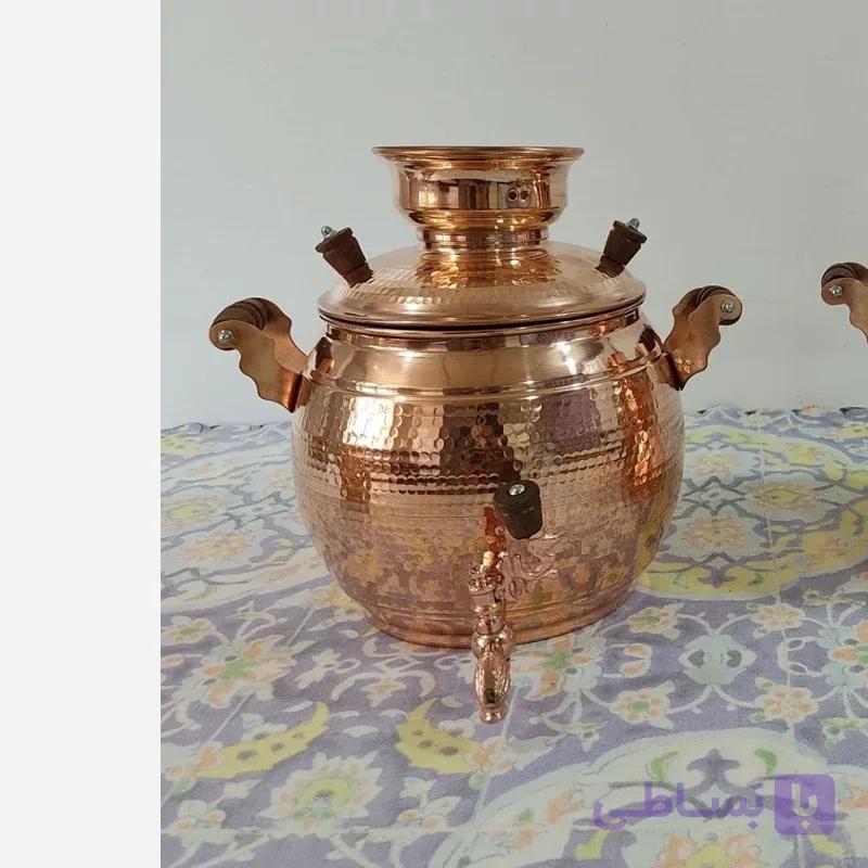 کتری یا سماور شیر دار چکشی نانو گنجایش 4/5 لیتر