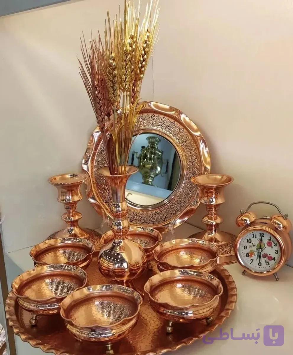 سرویس هفت سین مسی ۲۰ تیکه فوق العاده خاص و زیبا گلبرگ