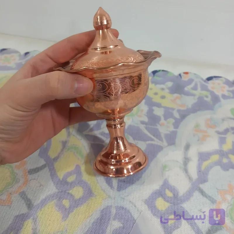 قندان تک پایه تمام مس نانو شده