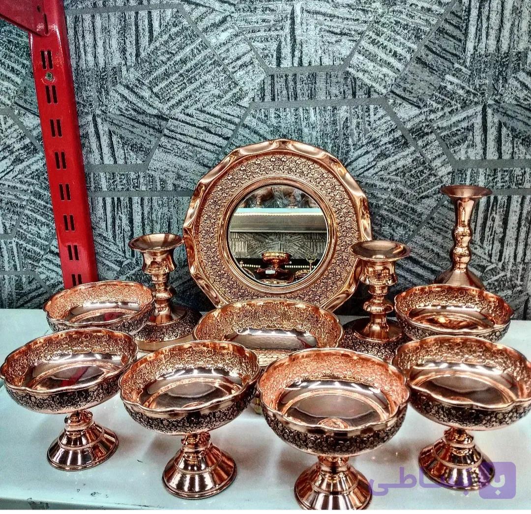 هفت سین مسی طرح گلبرگ ۱۱ تیکه